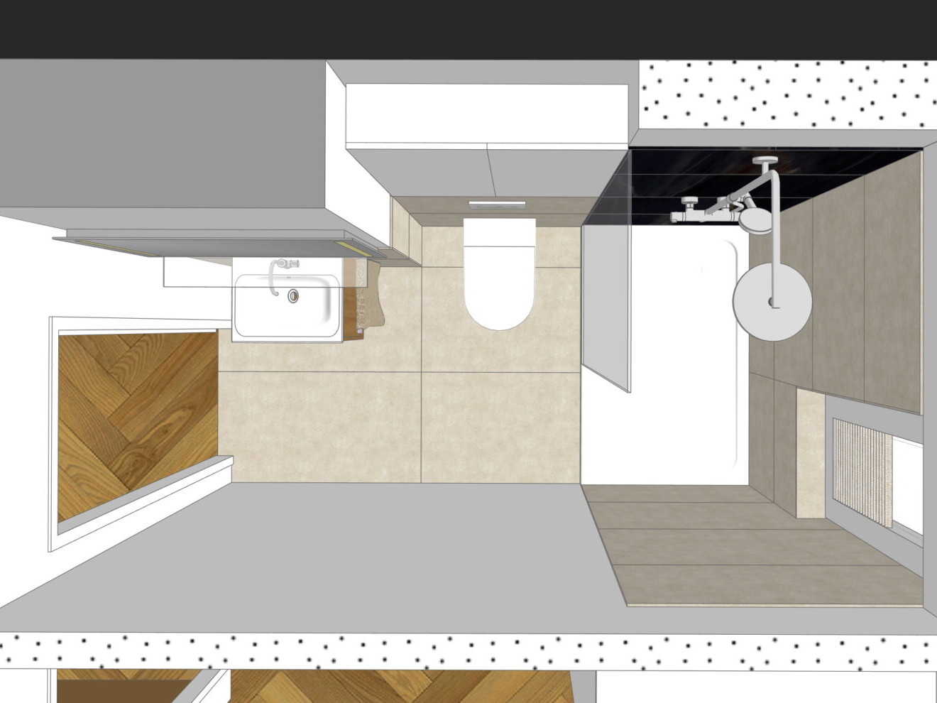 Visualisierung Duschbad